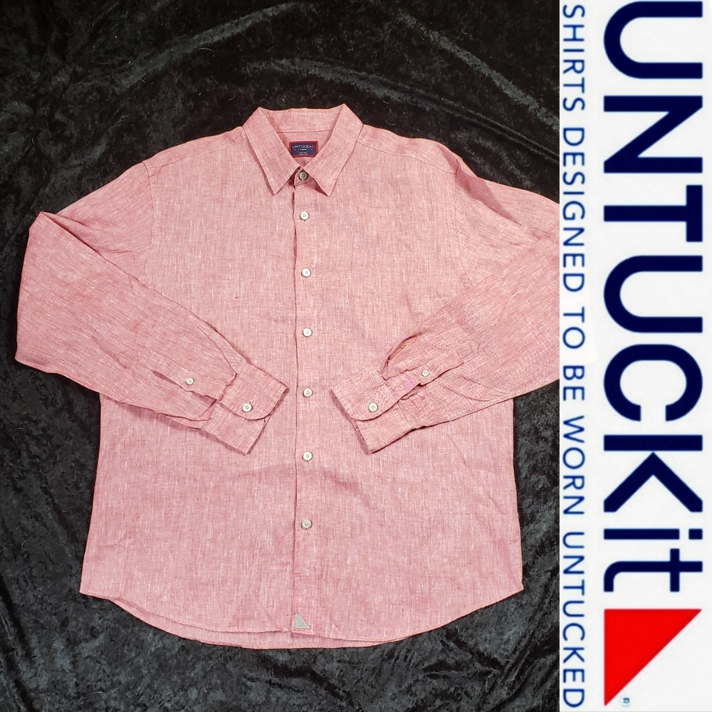 Untuckit casual button up shirt